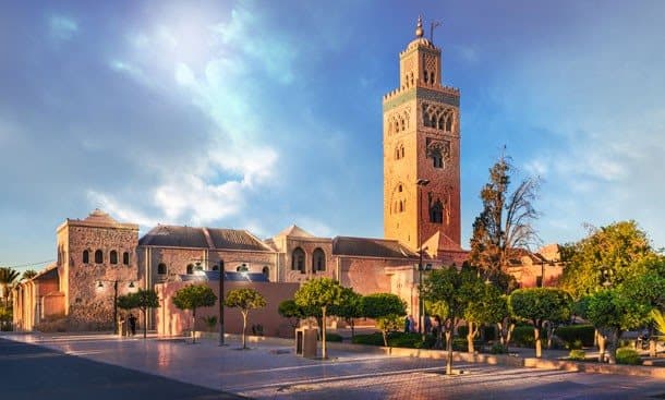 Marrakech, mosquée Koutoubia